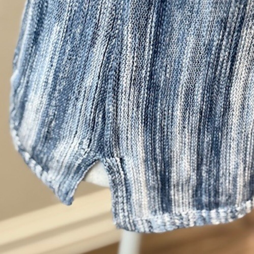 J. Jill "PURE JILL" Linear Space-Dyed Sweater - Picture 3 of 12